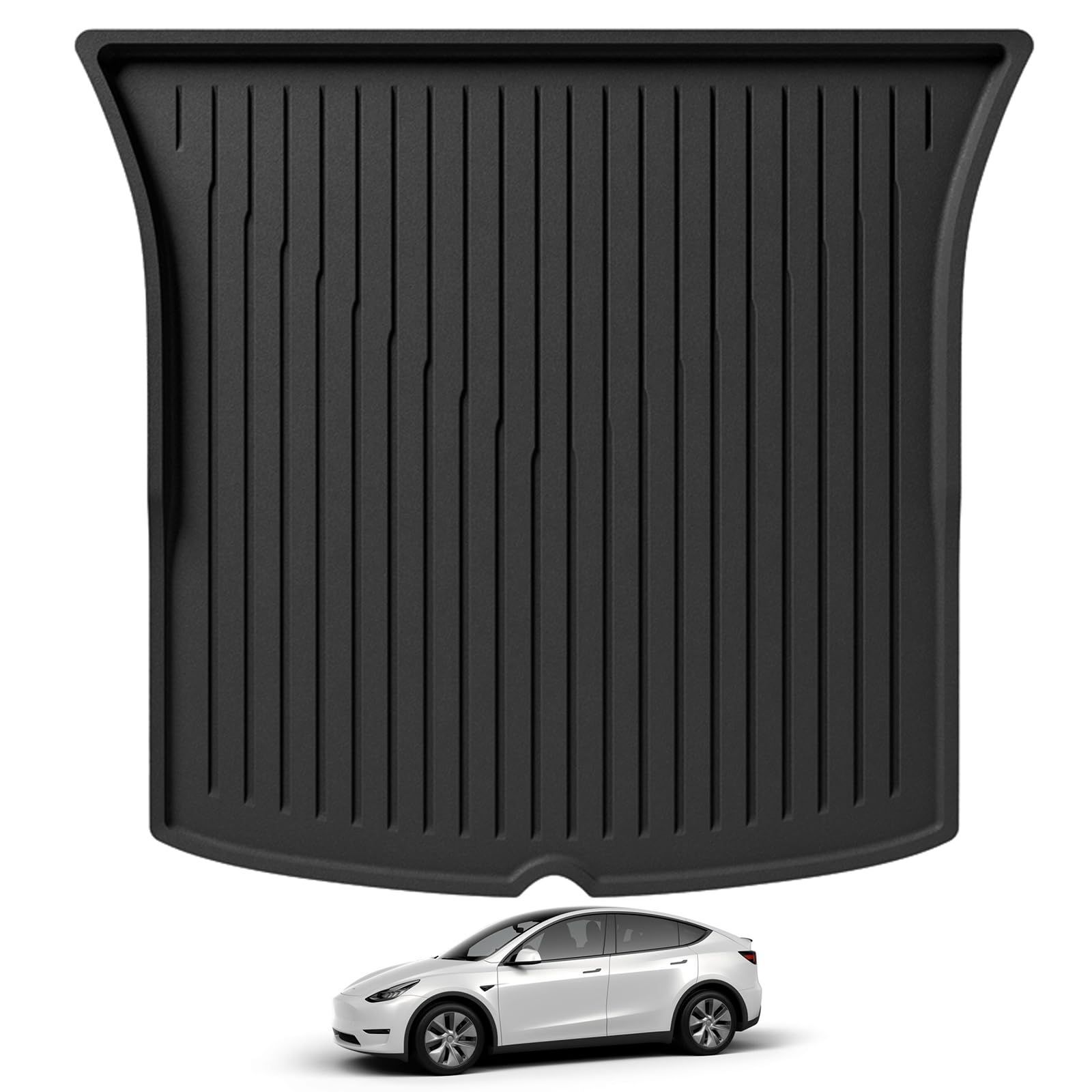 割引販売 モデルY フロアマット ラゲッジトレイ カーゴマット テスラ Model Y 立体カーマット TPE 3Dカーマット 抗菌効果 防