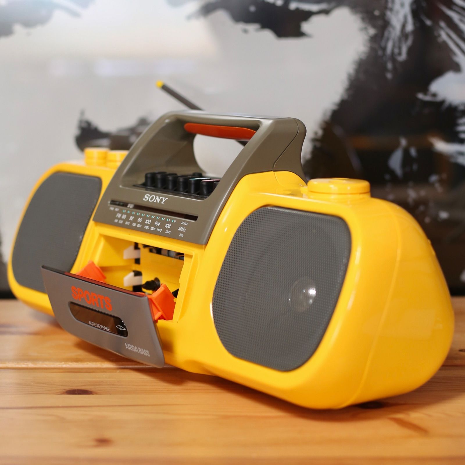 [美品メンテ品]Sony Sports CFS-905ラジカセ スタビリティ SONY SPORTS CFS-905 [メンテ品可動] – SAMUEL STORE
