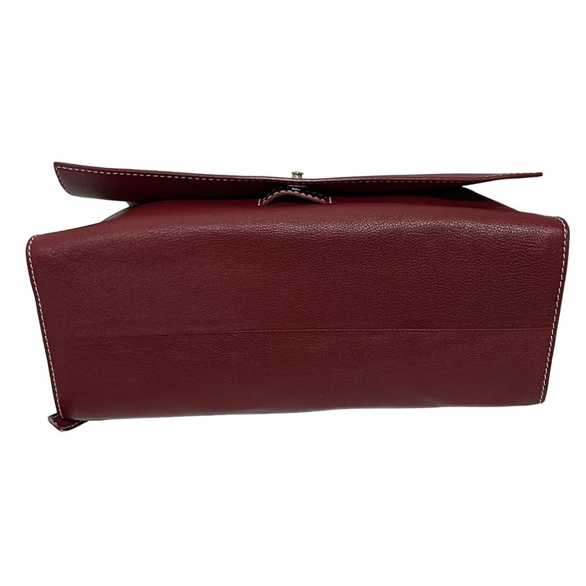 美品　MOTHERHOUSE マザーハウス リュック レザー ワインレッド663 Motherhouse(マザーハウス) リュックサック - ボルドー 2way レザー