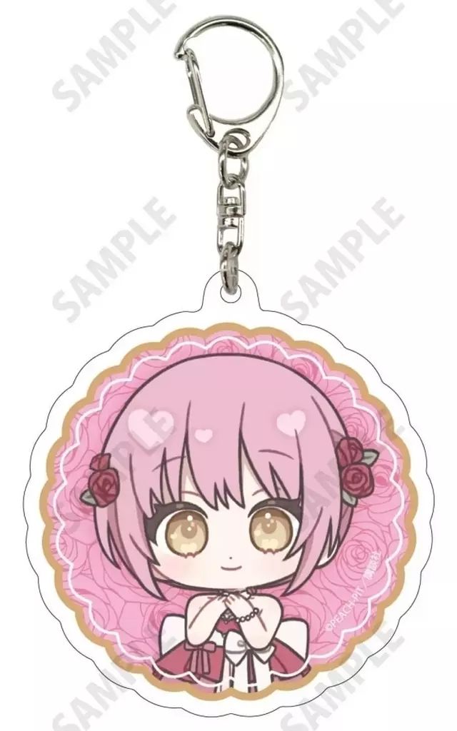 しゅごキャラ　日奈森あむ　アクリルキーホルダー　アイテムチャーム しゅごキャラ！ - トレーディングつながるアクリルキーホルダー