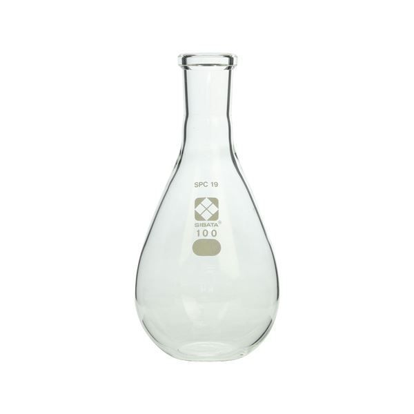 SPC平底なす形フラスコ 100mL 