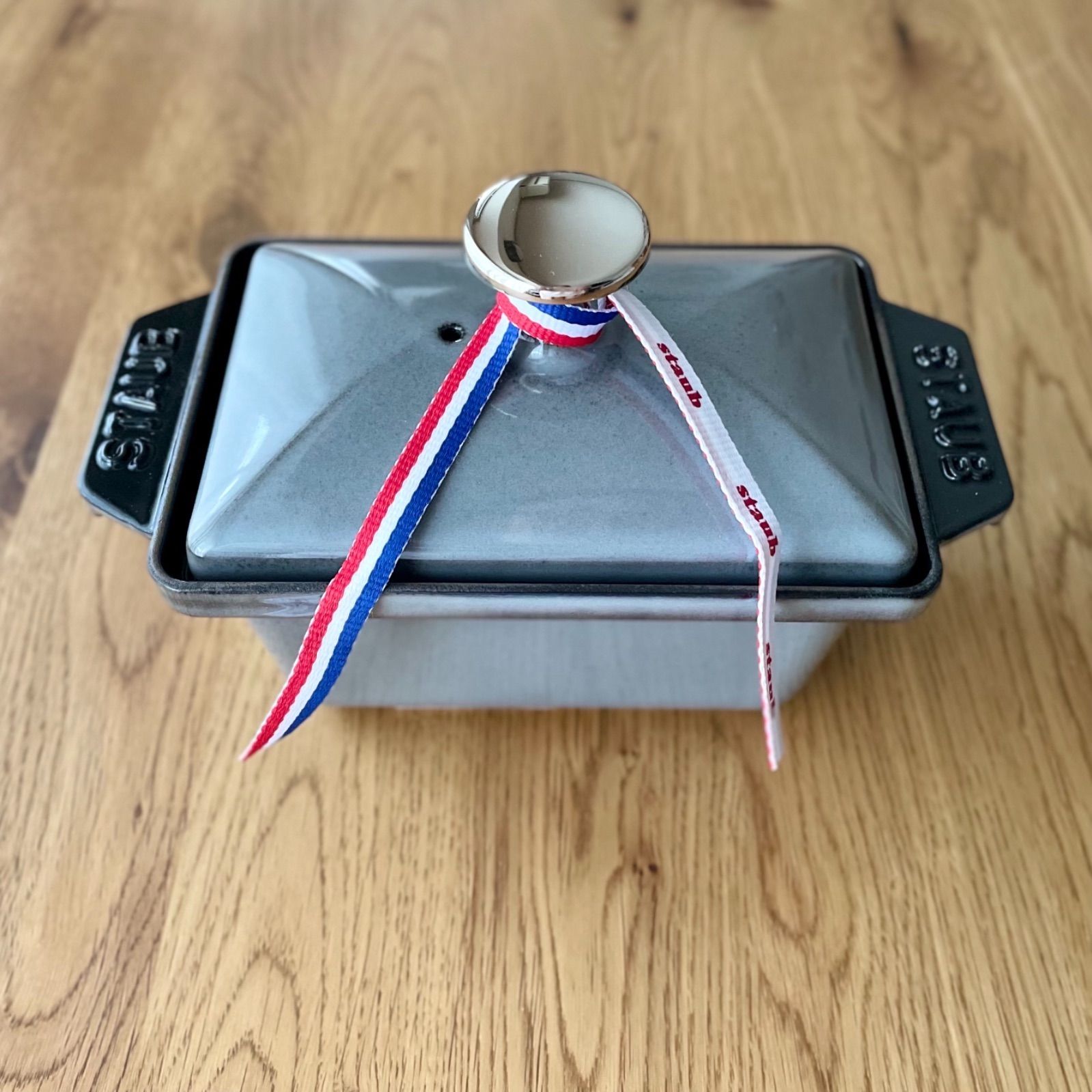ストウブ ハーフテリーヌ グレー スペシャルアイテム STAUB - メルカリ