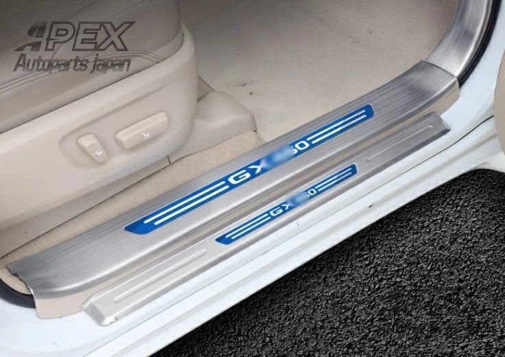 レクサス GX460 GX400 2010-2025 スカッフプレート 内置ステンレス製ドアスカッフプレート 前後ステッププレート12pZYL907おすすめ注目