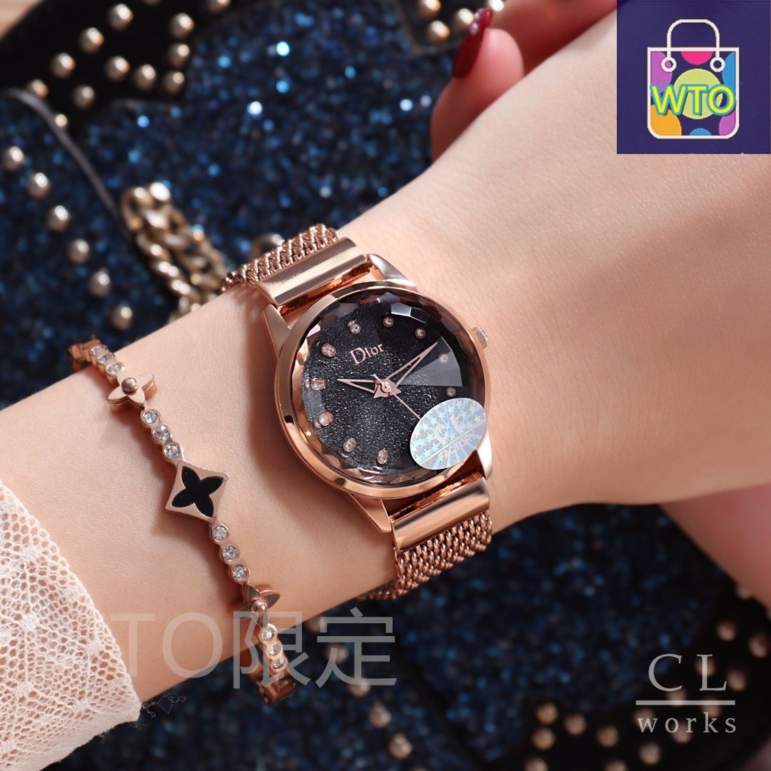 今日特価】Dior クリスタルシリーズ腕時計（アップグレード版