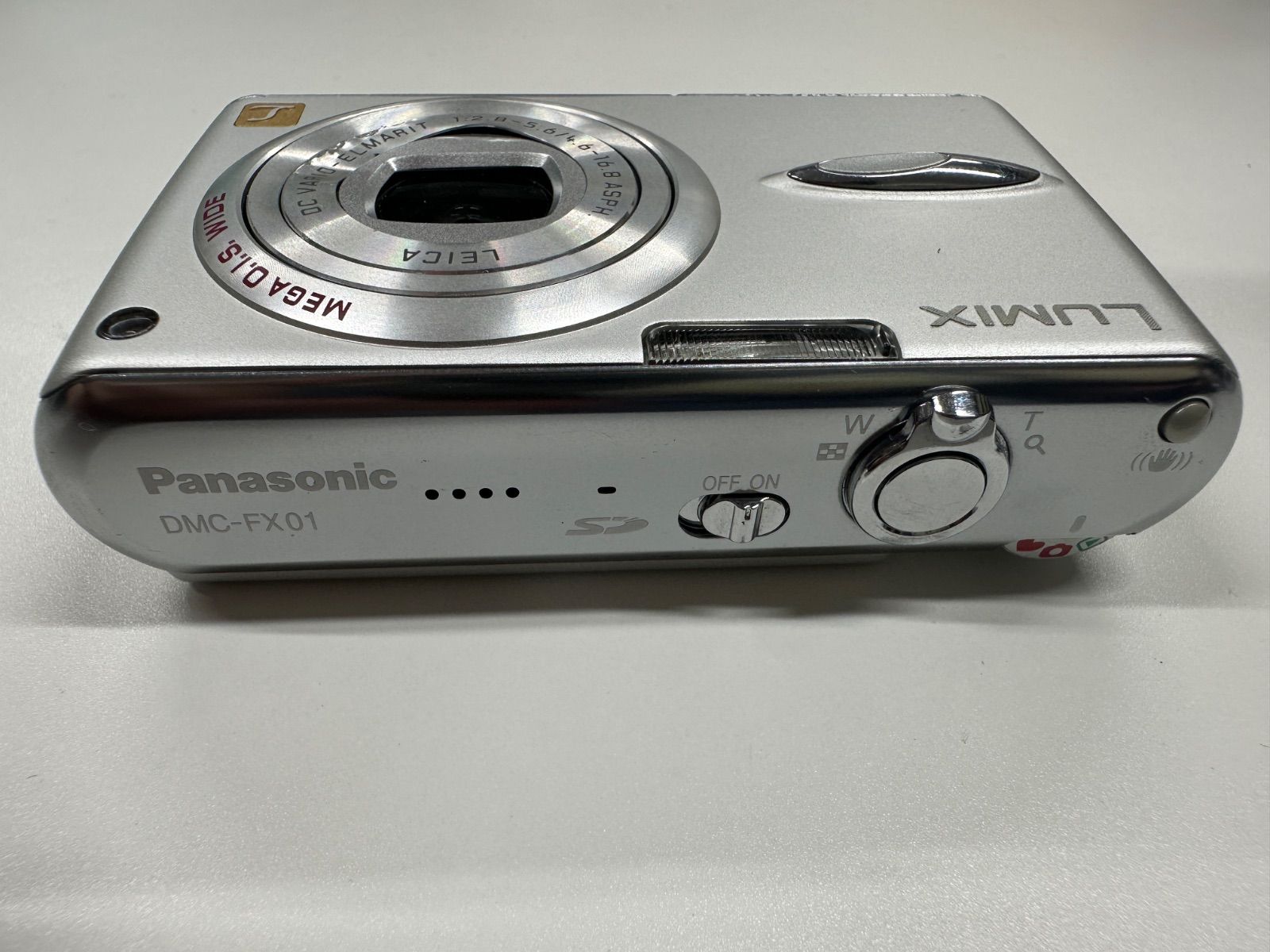 美品✨ Panasonic LUMIX DMC-FX01 シルバー a1 パナソニック LUMIX DMC