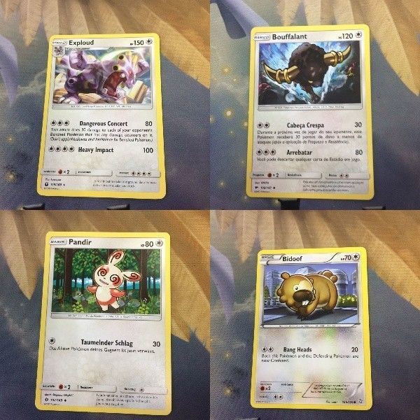 ほ3 ポケモンカード 旧裏面 海外 英語版 バクオング バッフロン