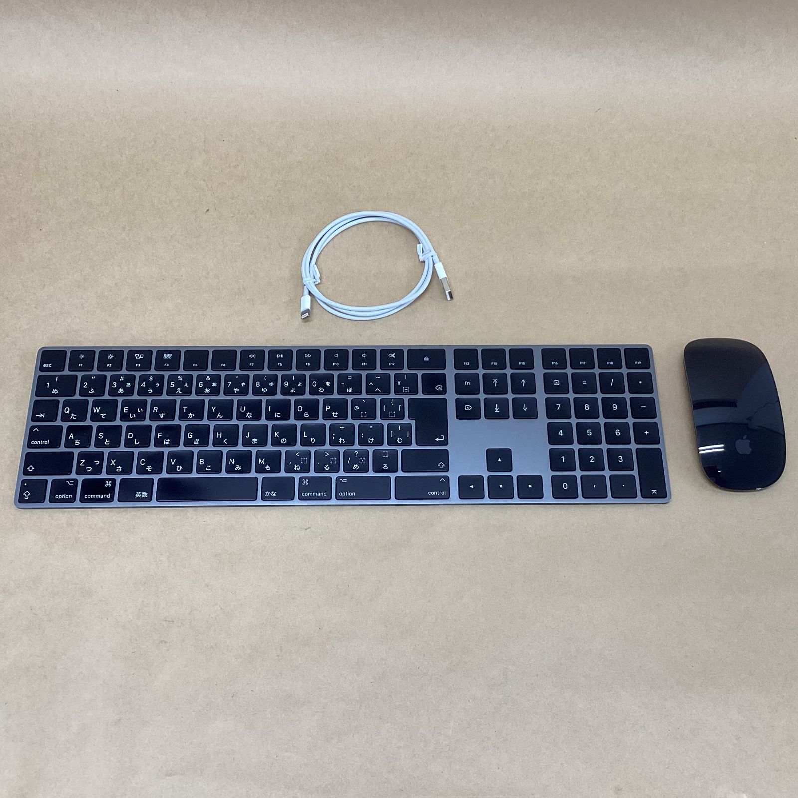 Apple - Magic Keyboard/テンキー付(A1843)Mouse2(A1657) Apple 中古 Magic Keyboard (日本語配列/テンキー付き) A1843 +