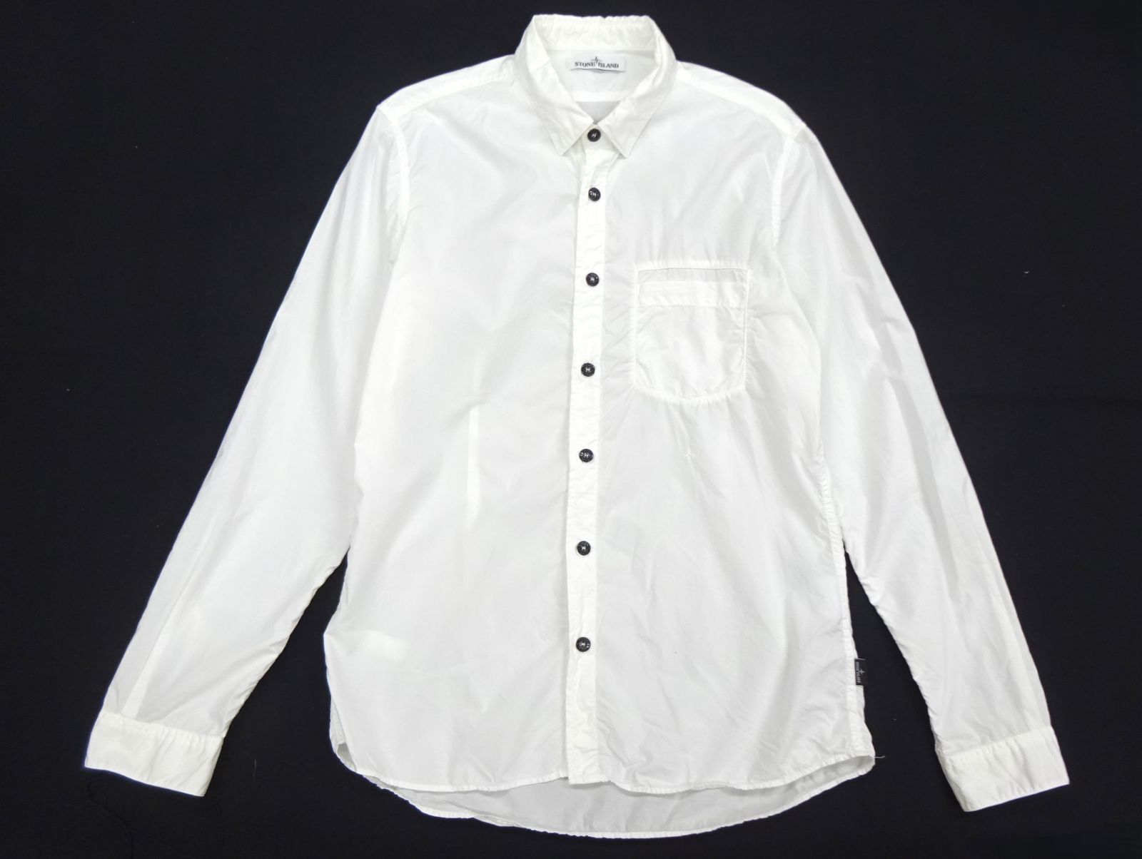 STONE ISLAND ストーンアイランド 長袖 レギュラー カラー シャツ 