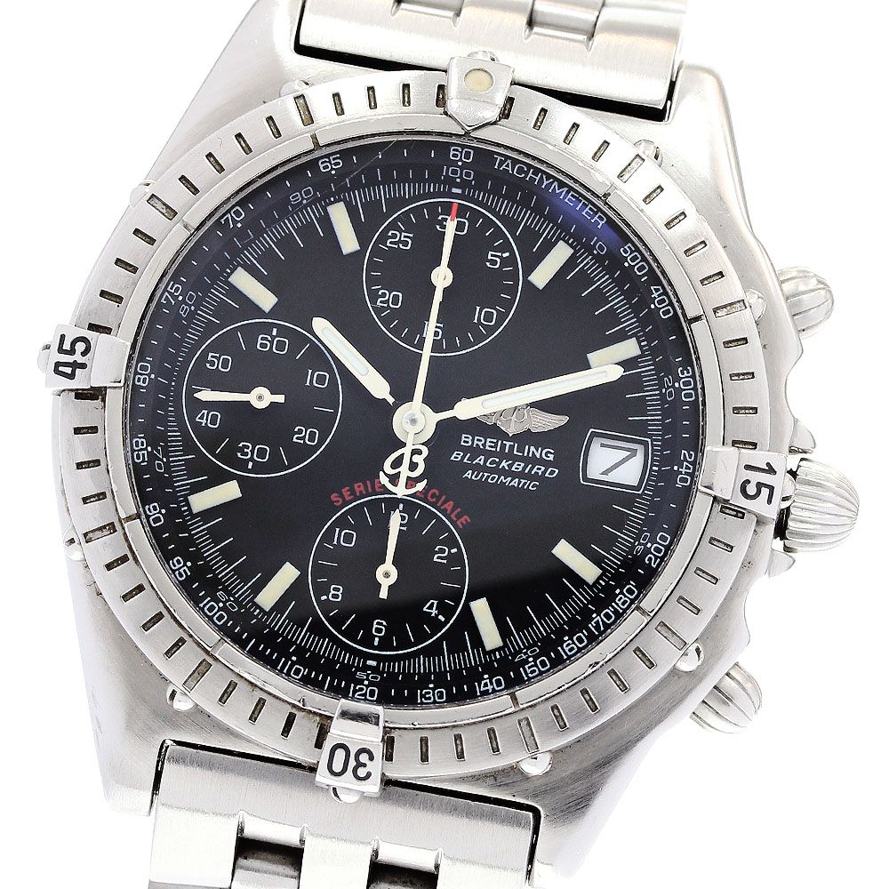 ブライトリング BREITLING A13050.1 クロノマット ブラックバード クロノグラフ 自動巻き メンズ_835719