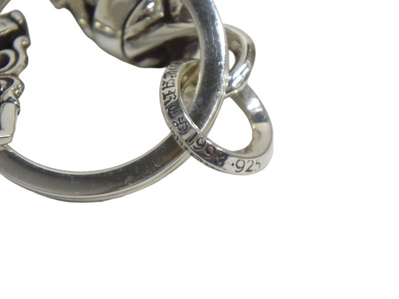 ローラー ダガー キーリング キーホルダー シルバー925人気！キーチェーン CHROME HEARTS クロムハーツ キーリング ローラー#5ダガー