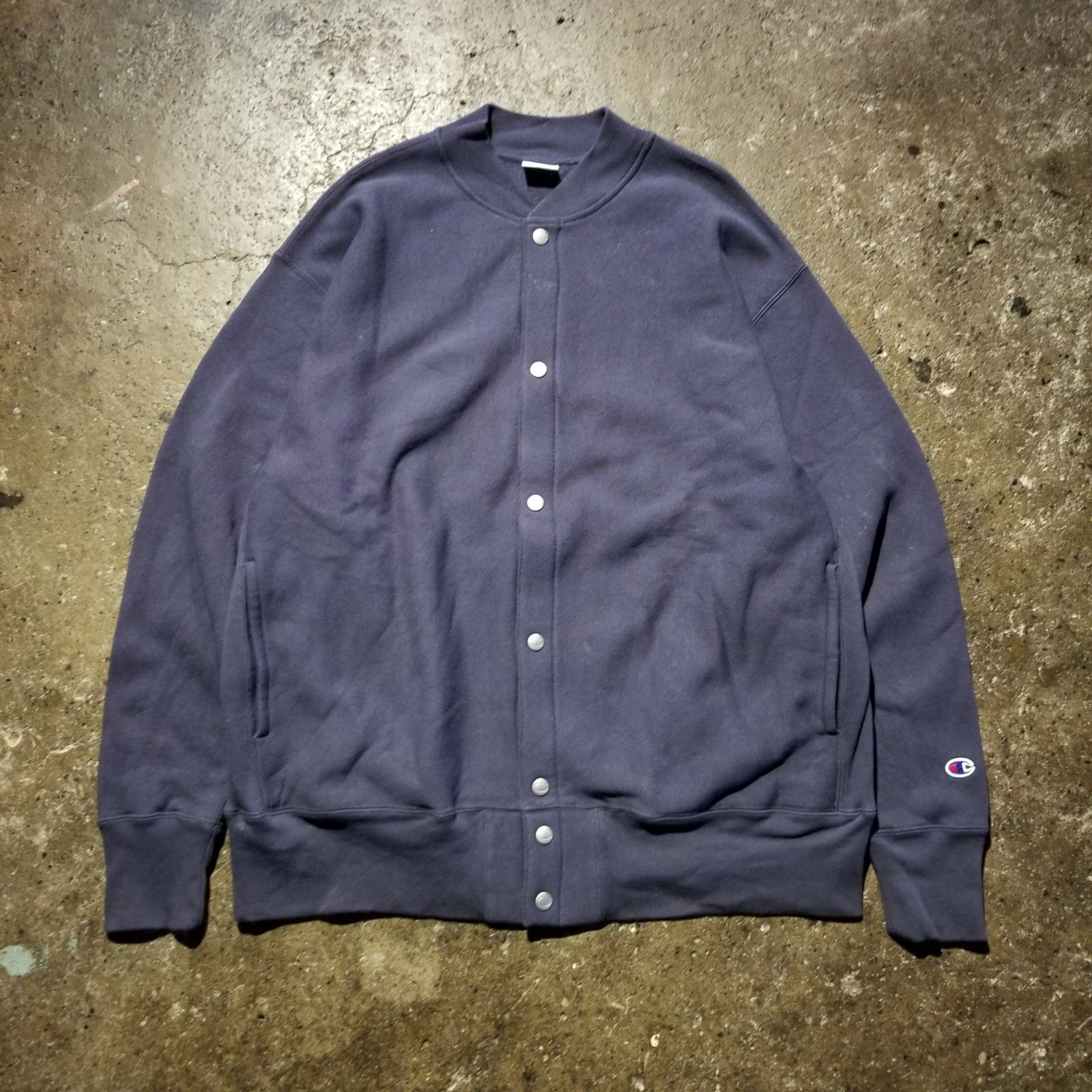 Champion x BEAMS by MIN-NANO REVERSE WEAVE スナップ ジャケット L