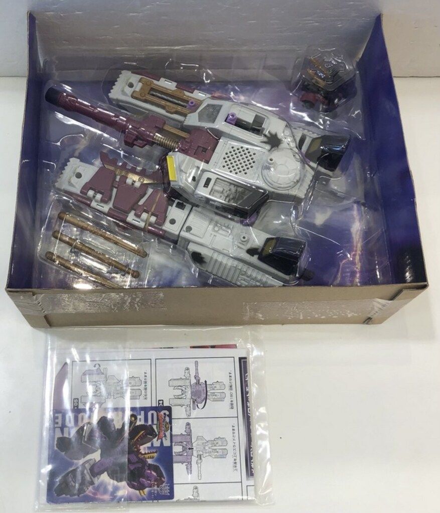 冷静な タカラ TF マイクロン伝説 メガトロンS MD08 初回特典付き！