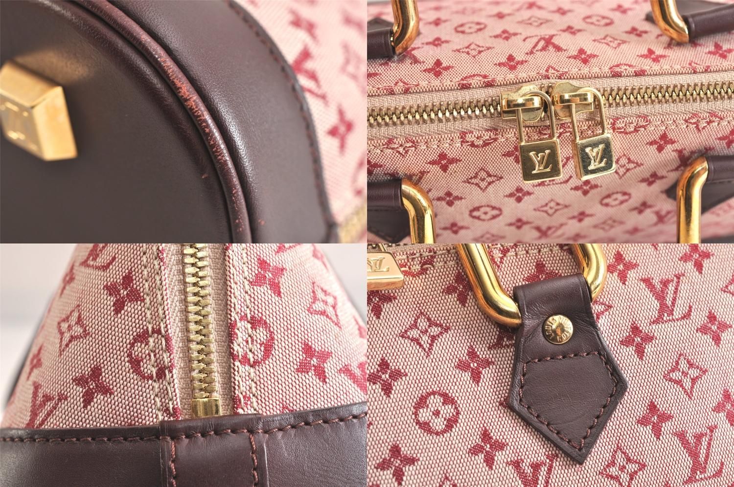LOUIS VUITTON ルイヴィトン モノグラム ミニ アルマ ロン ハンドバッグ ピンク M92207 LV 2875N DECORATOM_COM_BR