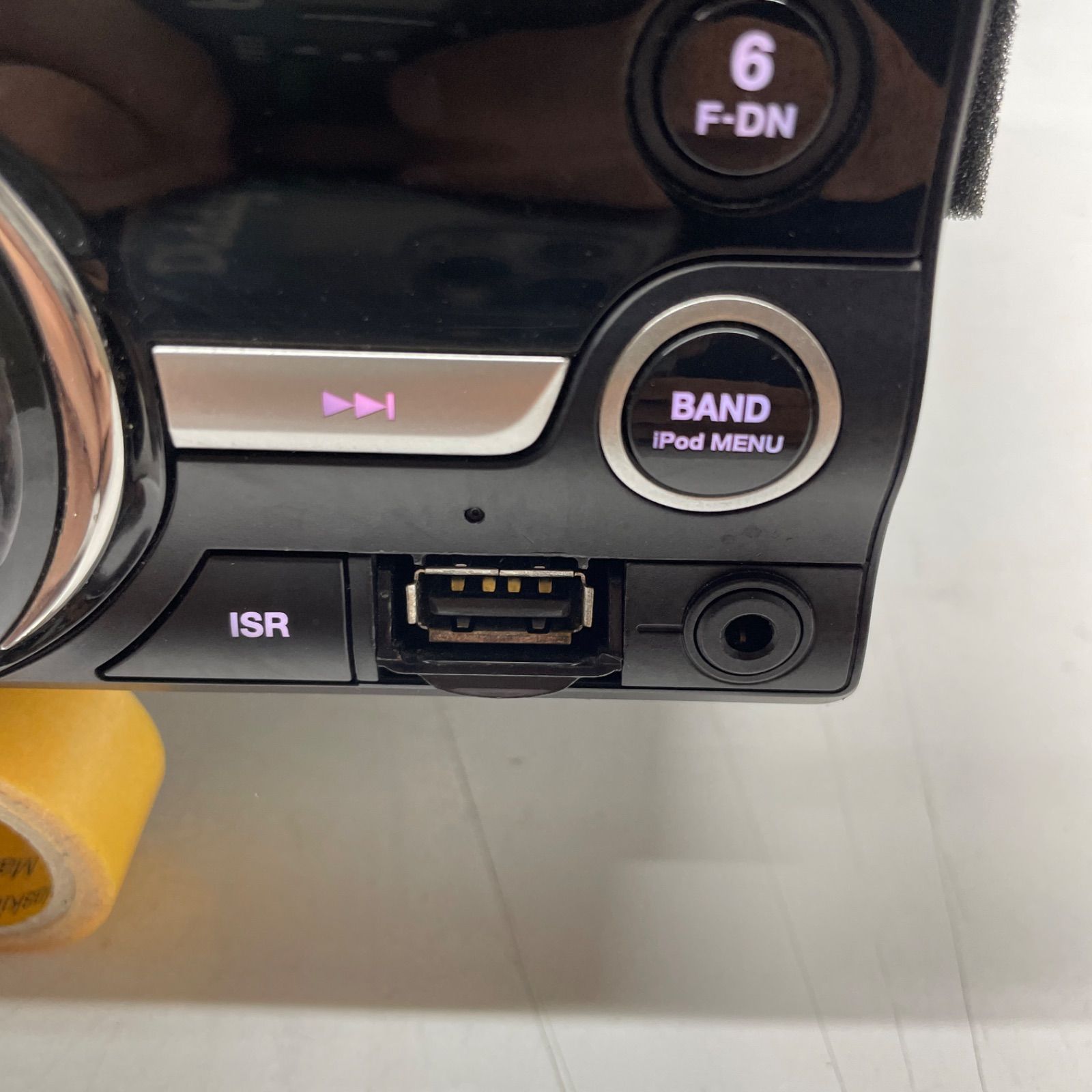 clarion クラリオン CX211BK 2DIN オーディオ フロント USB AUX CD MP3 MWA RCA線 レシーバー チューナー  動作確認済み P60628