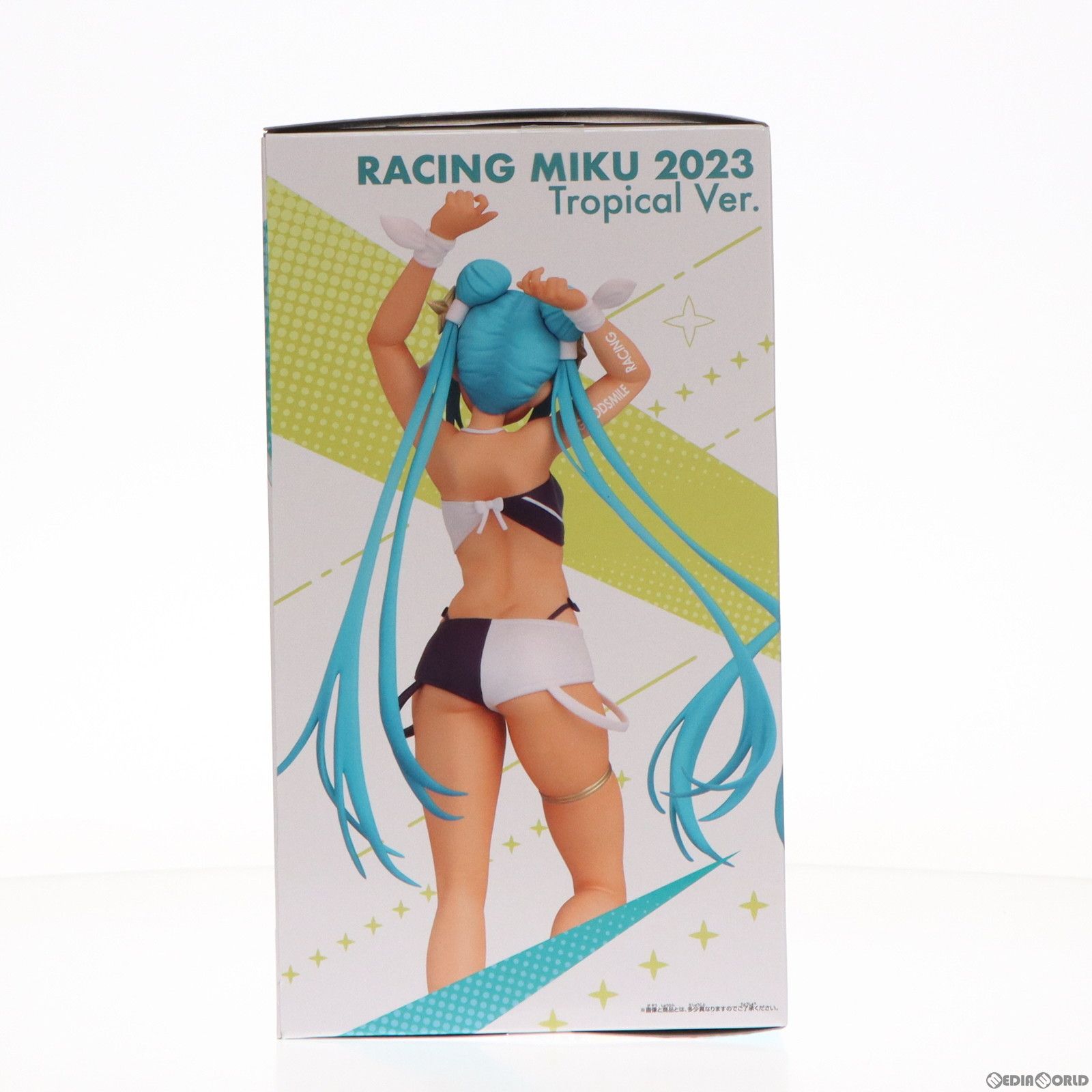 BANPRESTO - 【未開封品】初音ミク　レーシングver.　デラックスクリアポスター　２種セット 初音ミクレーシングVer. レーシングミク2023 Tropical Ver