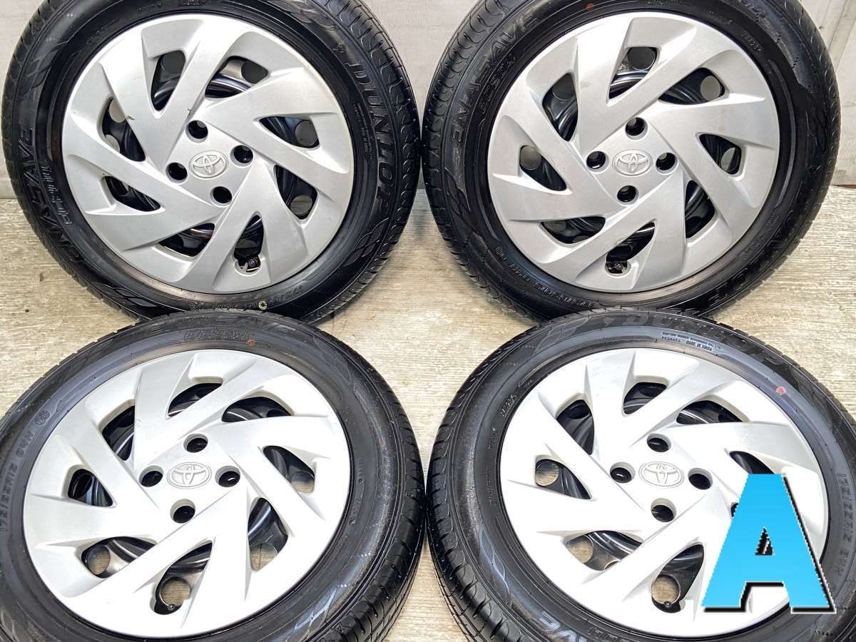 175/65R15  nダンロップ エナセーブ EC204 nトヨタ純正 WM n15x5.0 39 100-4穴 n中古タイヤ サマータイヤ ホイールセット 4本セットn s15250424037