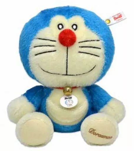 【未使用品】シュタイフ ドラえもん ぬいぐるみ 美品】シュタイフ ドラえもん ぬいぐるみ