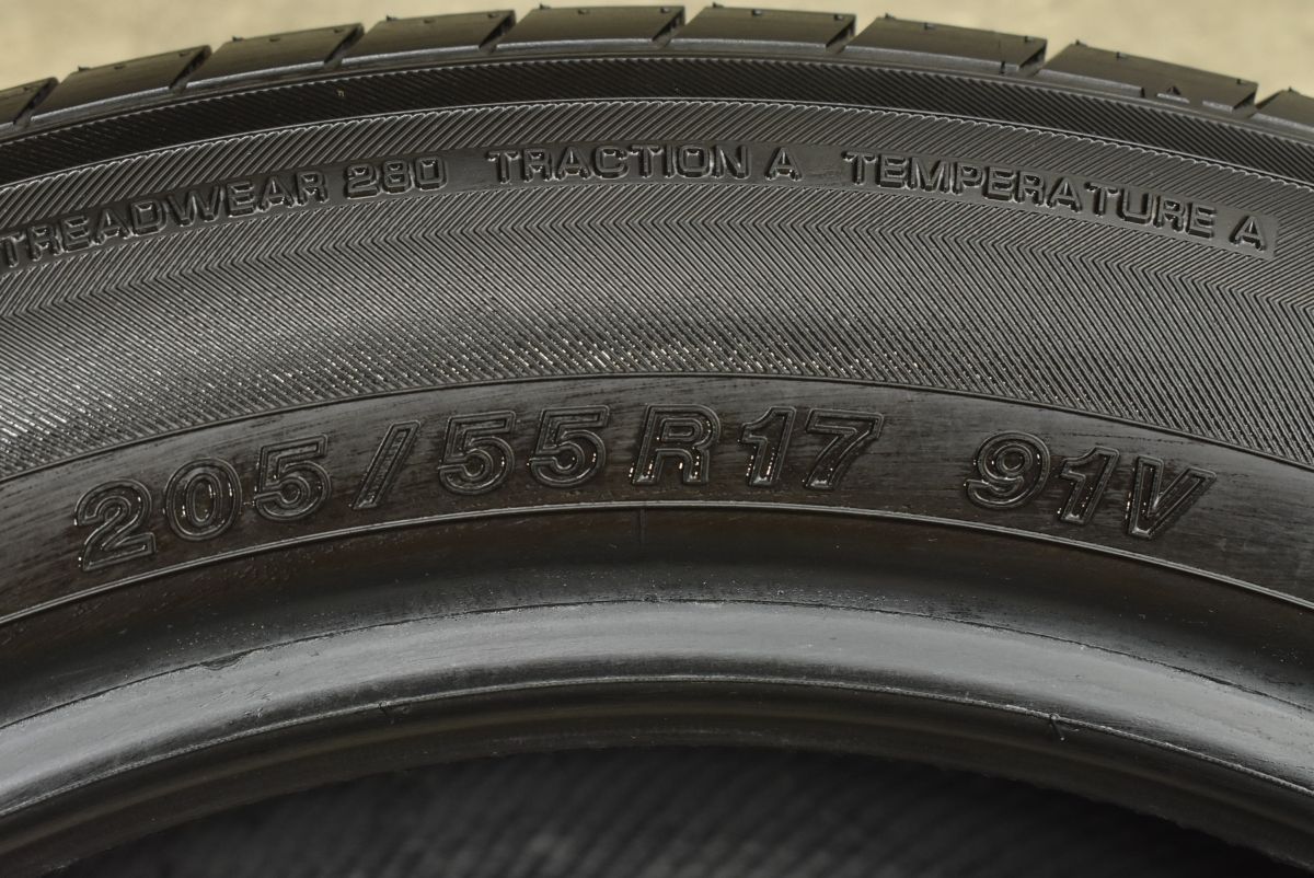 安定した 製 新車外し品 ヨコハマ ブルーアース E70 205 55R17 4本セット ノア ヴォクシー プリウスα ステップワゴン 2シリーズ Aクラス