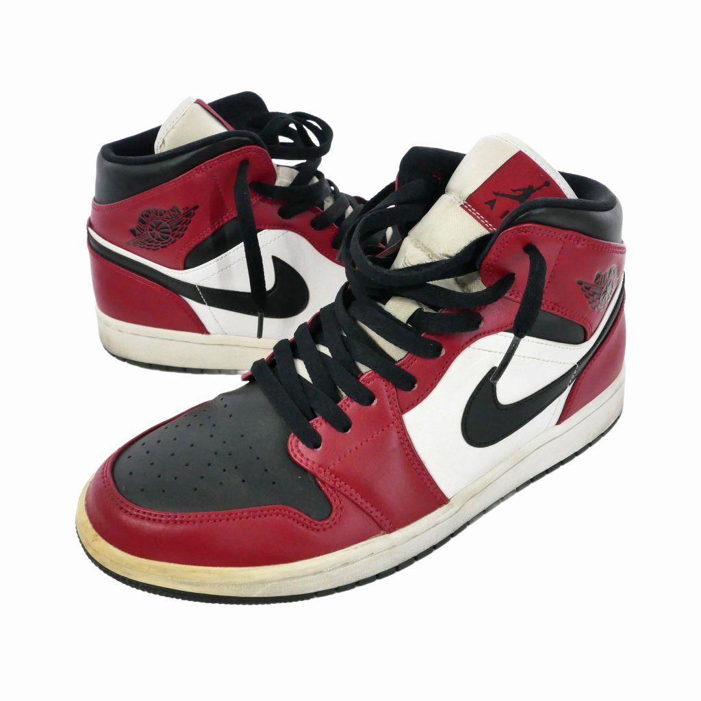 ナイキ NIKE AIR JORDAN 1 MID CHICAGO BLACK TOE エア