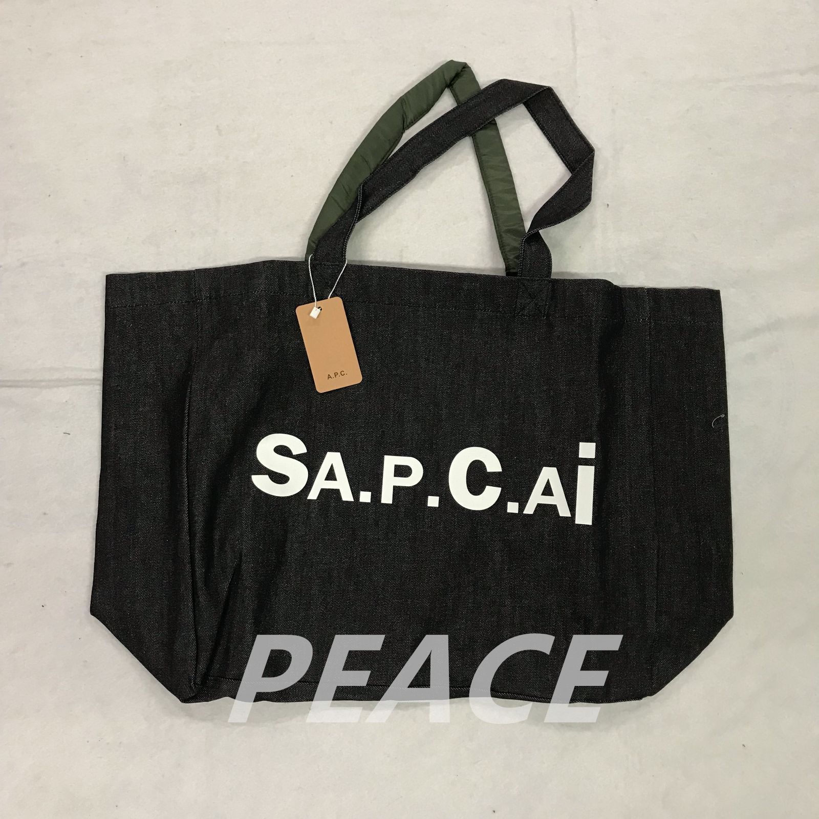 ★新品★sacai APC トートバッグ サカイ エーピーシー L