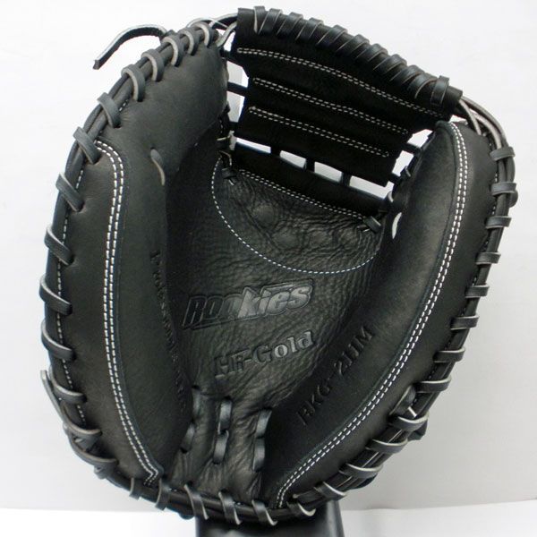 ハイゴールド キャッチャーミット 軟式 左投 販売 黒 ジュニア 子供