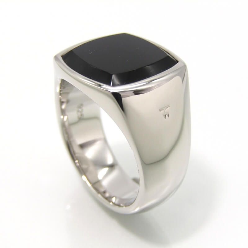 TOMWOOD　Cushion ONYX RING 56 16 リング　指輪 Cushion Black Onyx - Tom Wood Project Official Online Store