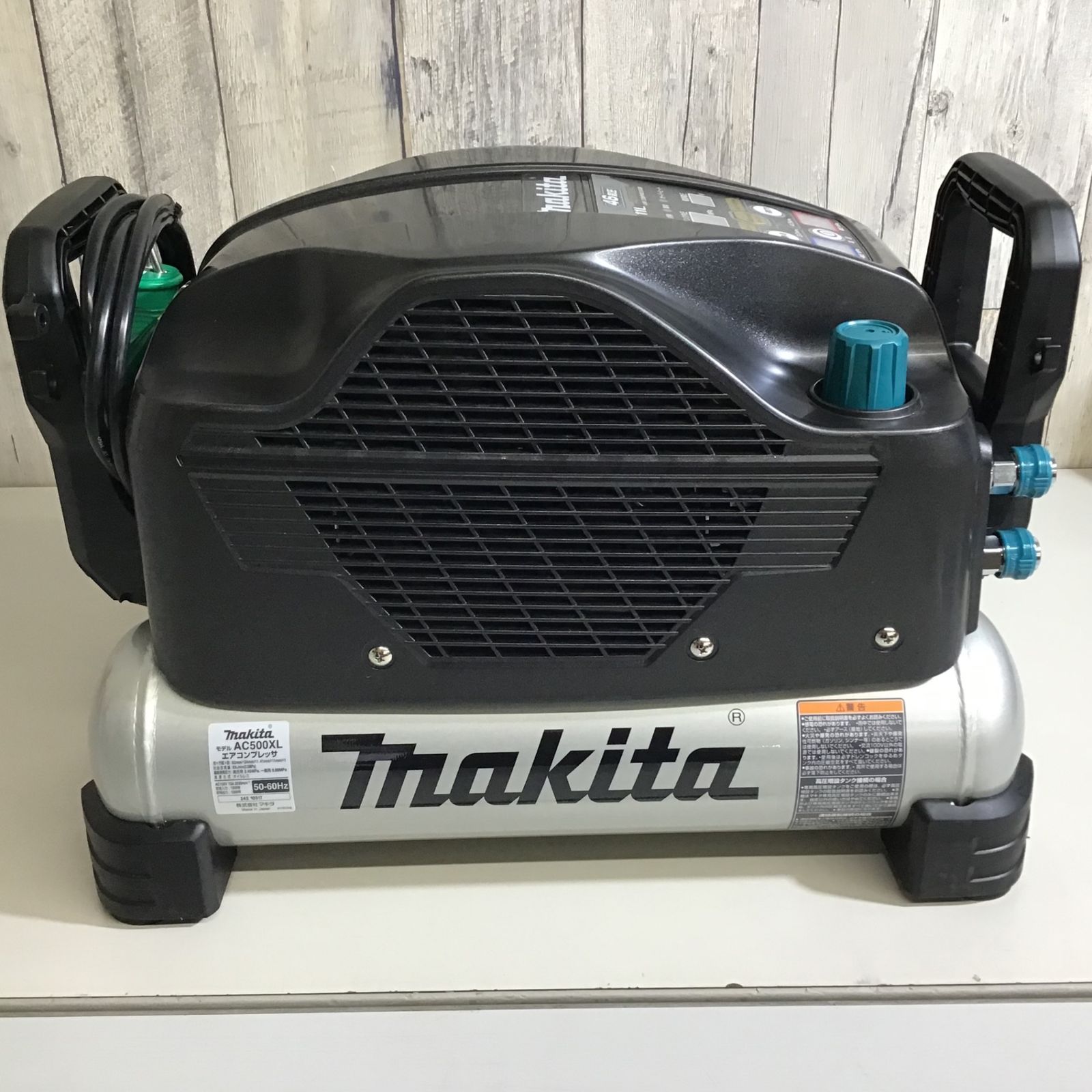 未使用品】 マキタ makita 常圧/高圧 エアコンプレッサー AC500XLB 11L 