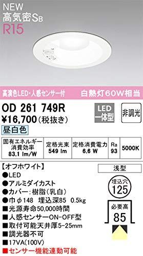 オーデリック ダウンライト OD261749R OD 261 749R