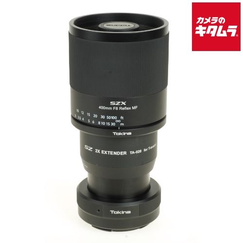 トキナー SZX 400mm F8 Reflex - 2X エクステンダーKIT S-E ソニーE用 納期約２－３週間