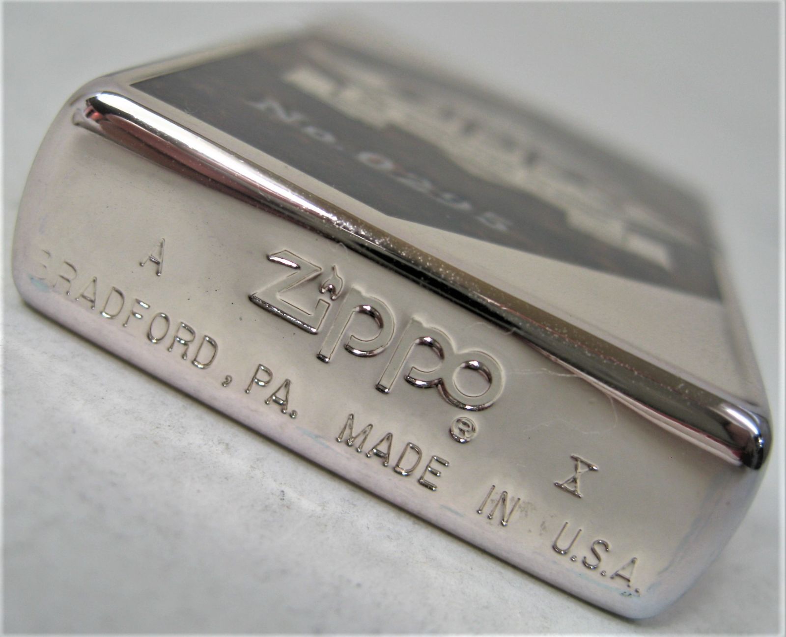 極美品 希少 激レア 限定0295ヴィンテージ1994年Zippo 両面デザイン