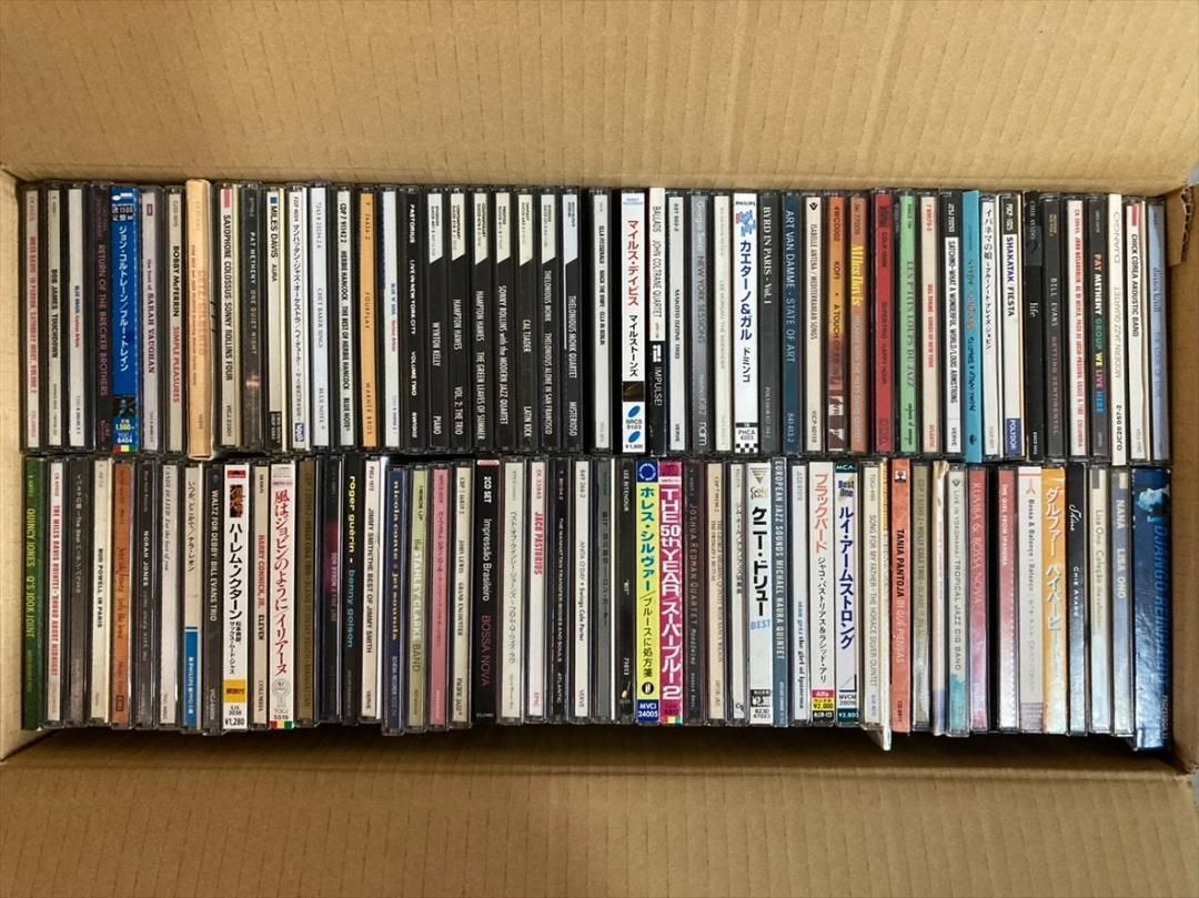 ジャズ フュージョン ボサノヴァ CD まとめて約100枚セット RA911 マイルス デイヴィス セロニアス モンク ジョン コルトレーン ジャコ パストリアス パット メセニー ビル エヴァンス