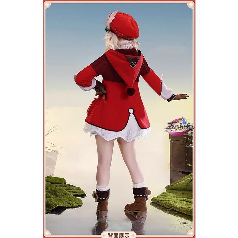 三分妄想 原神 コスプレ クレー 衣装 リニューアルVer ウィッグ 靴 追加可 WWW_TRAVELLANDINDIA_COM