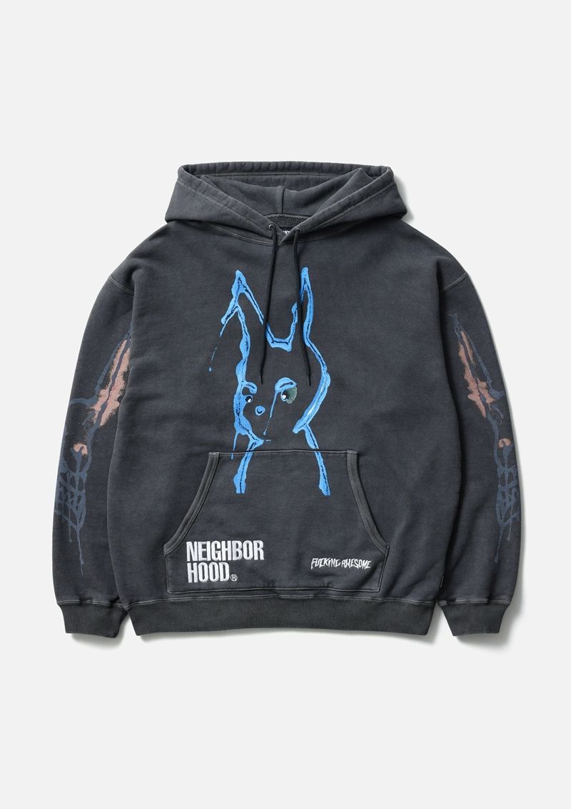 パーカー・フーディ IONSEOUL Dibin Pigment Brushed Over Hood 4JH066 ASCLO #Running Pigment Hood Zip Up (4color) (ASCLO/パーカー