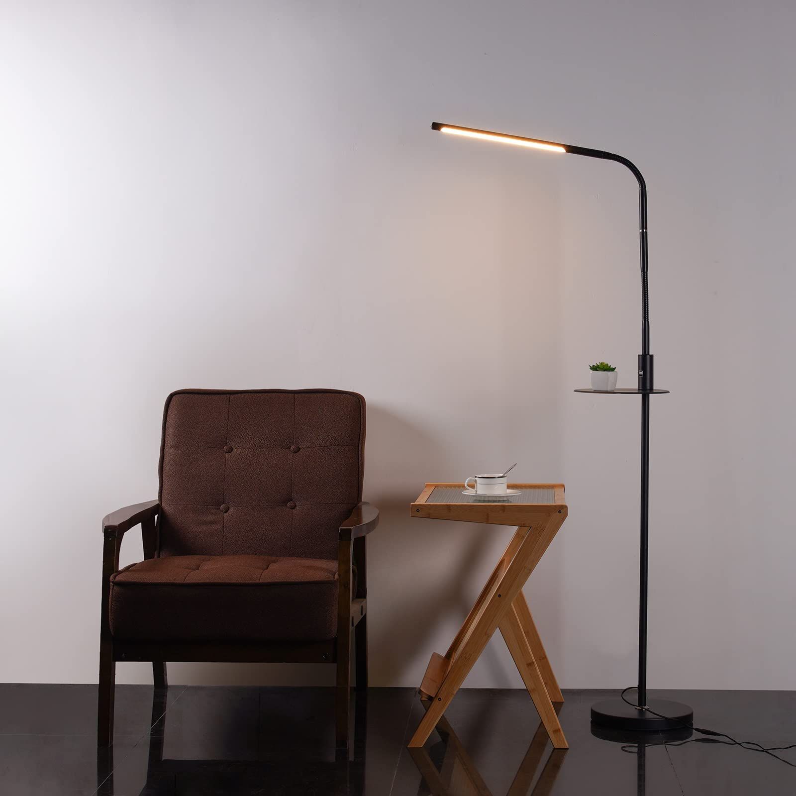 激安特価で販売中！ 数量 360度回転 USB-A TypeC充電 調色調光 収納台座 リモコン付き タイマー 自動消灯 ピアノ用ランプ フロアライト オフィス用 間接照明 読書floor LED lamp フロアスタンド ランプ ブラック 【品質保証書】 
