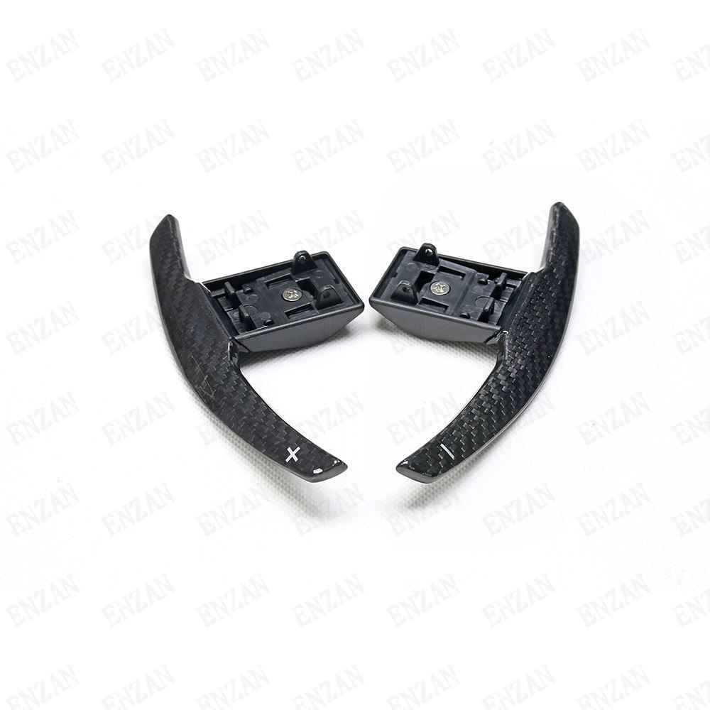 カーボン製 BMW Fシリーズ F20 F22 F31 F34 F35 F30 F32 F18 F11 F07 F12 F02 F15 F16 F25 シフトパドル 2個