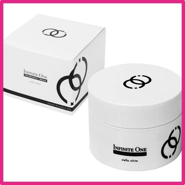 1個 インフィニットワン ステラホワイト 練り香水 メンズ 30g ムスク ホワイトリリー イランイラン 香水 フレグランスクリーム 1個