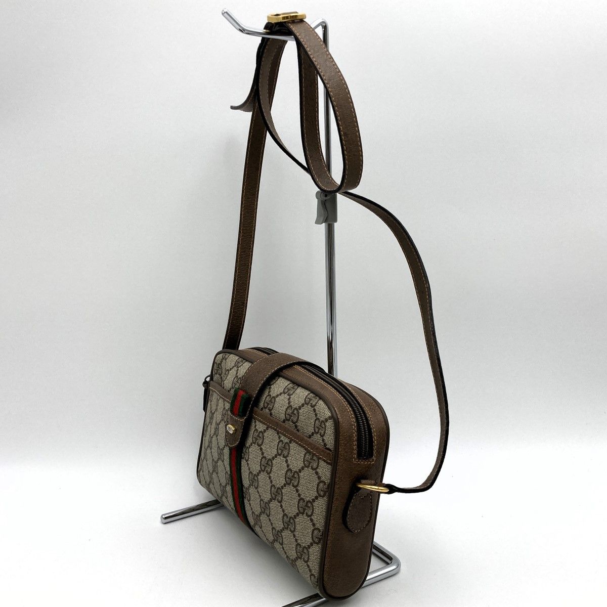 GUCCI グッチ オールドグッチ シェリーライン ショルダーバッグ