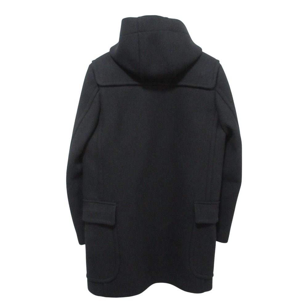 DRAWER ドゥロワー メルトンウール ダッフルコート 6525-299-0467 36 ブラック レディース 古着