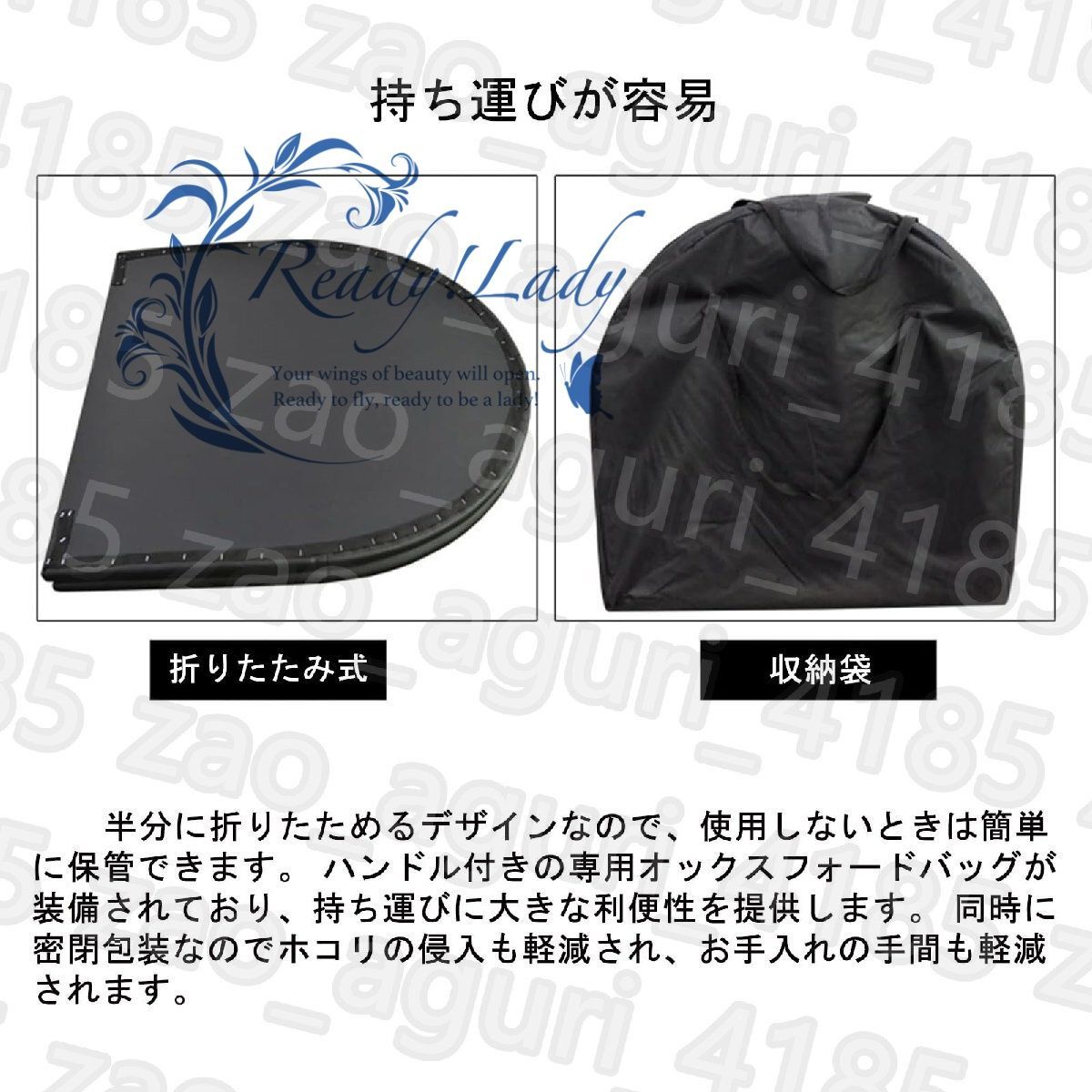 折りたたみ式ポーカーテブルトッ8-10人用 楕円形カジノ テキサス