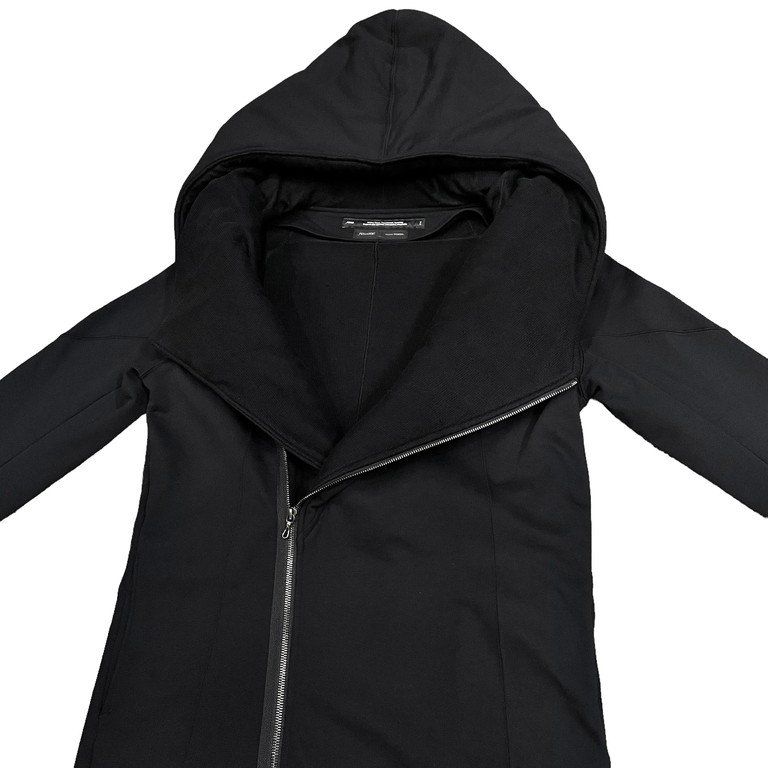 JULIUS 23AW SWEAT PADDED HOOD PARKA コットンスウェットグリッジ 