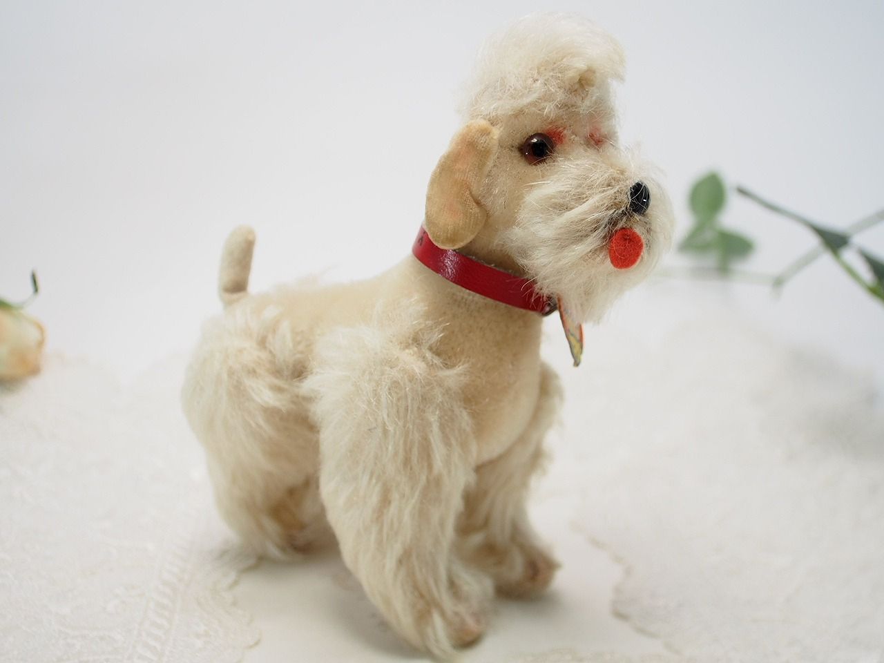 シュタイフ★Poodle Snobby 10cm★プードルのスノビー(グレー) シュタイフ☆Poodle Snobby 10cm☆プードルのスノビー(グレー