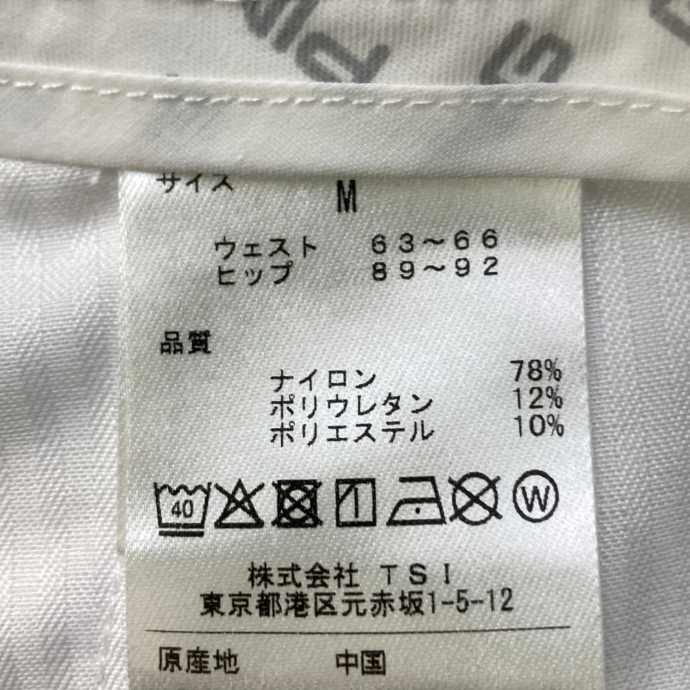 サイズ：M PING ピン  ストレッチスカート  ホワイト系 [240101491518] ゴルフウェア レディース ストスト サイズ：M PING ピン ストレッチスカート ホワイト系