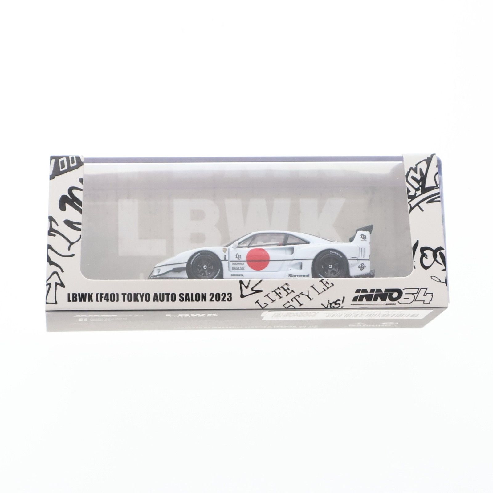 1/64 LB-WORKS F40 東京オートサロン 2023 完成品 ミニカー(IN64