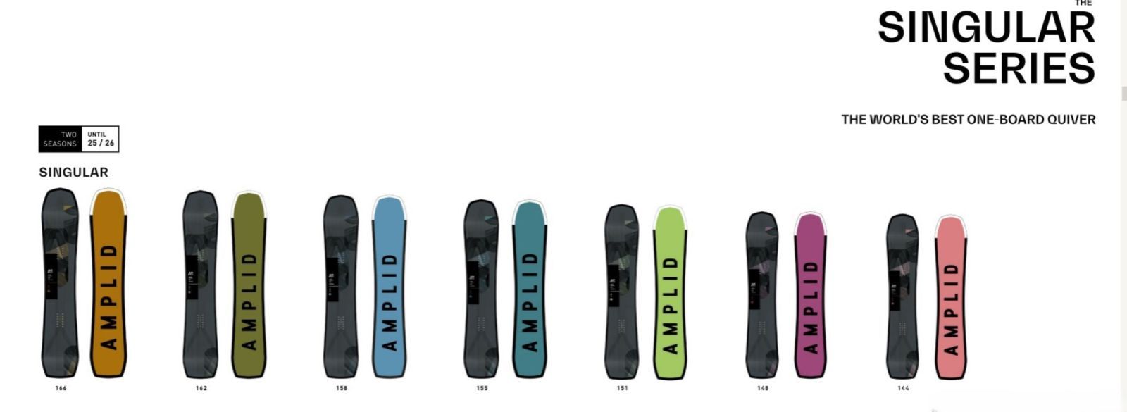 AMPLID SINGULAR 24-25モデル