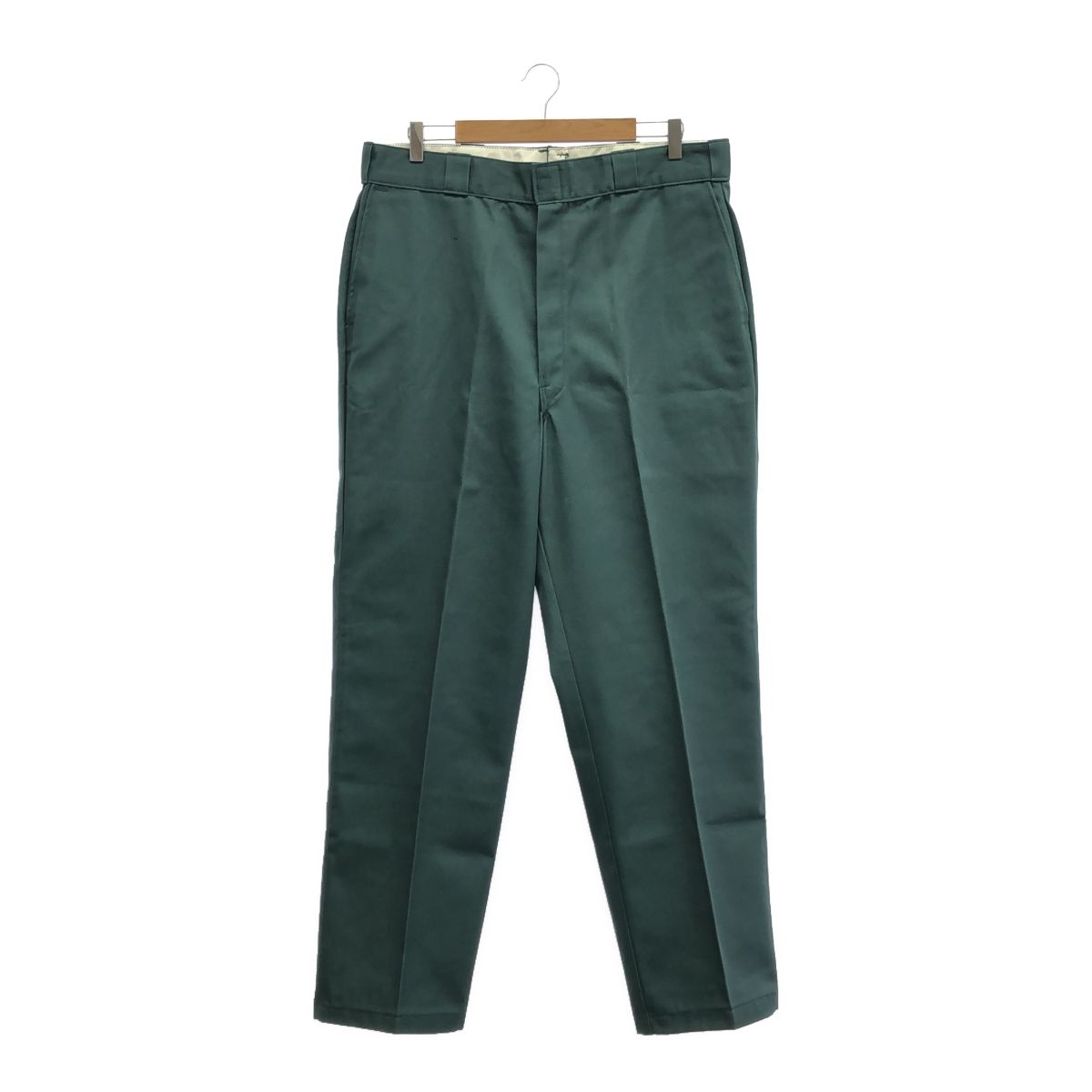 DICKIES ディッキーズ 90 s ワークパンツ デッドストック NOS ダークグリーン W38