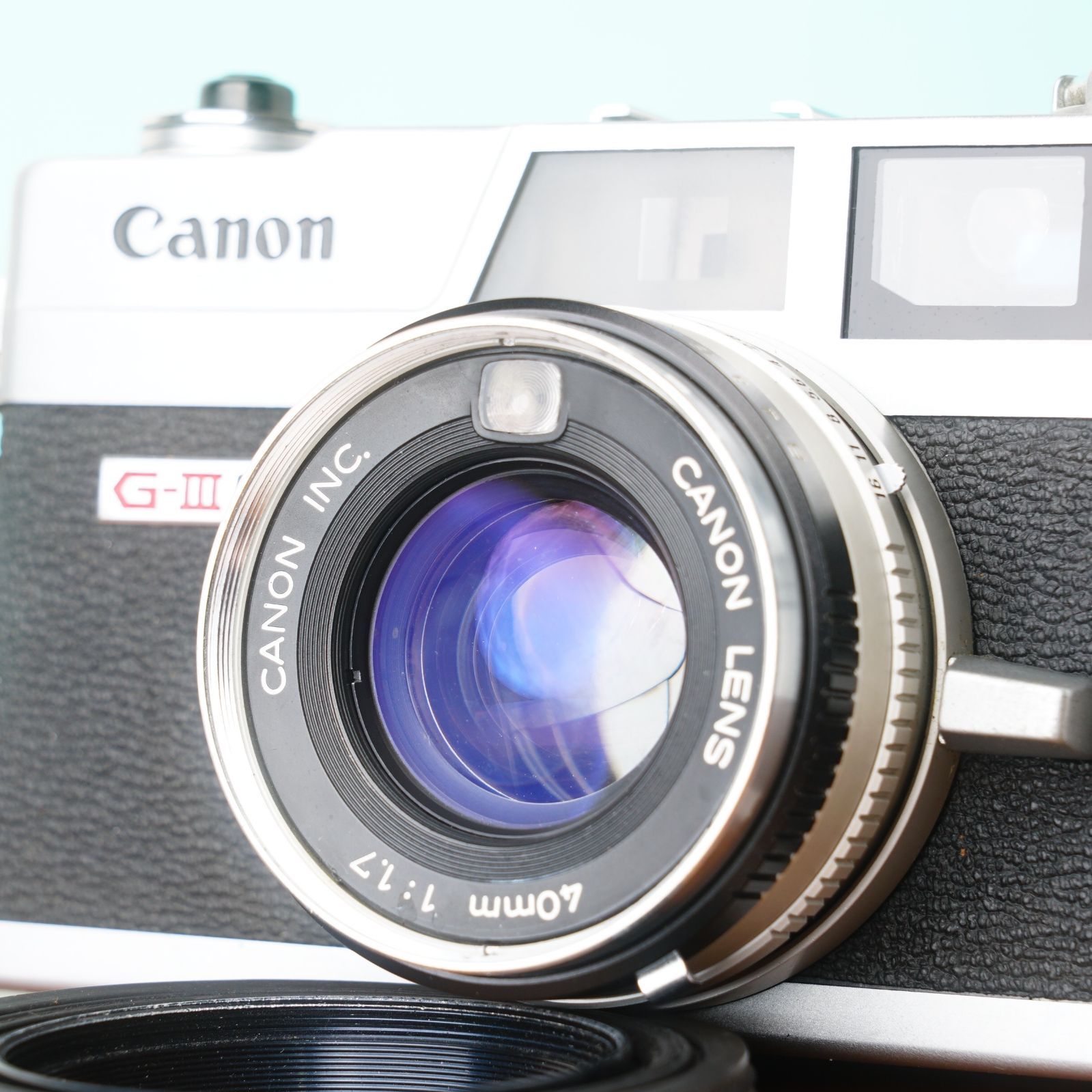 動作確認済◎Canon ニューキャノネットQL17 G-III フィルムカメラ4 動作確認済◎Canon ニューキャノネットQL17 G-III フィルム