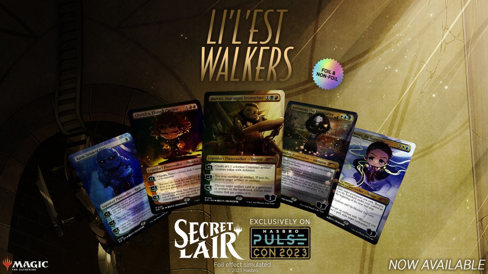 Secret Lair Li'l'est Walkers Foil版 Secret Lair Li'l'est Walkers Foil版 Magic the Gathering