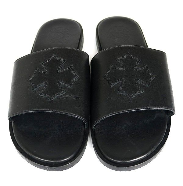 CHROME HEARTS 銀座店 クロムハーツ 未使用 sandal slides CHプラス