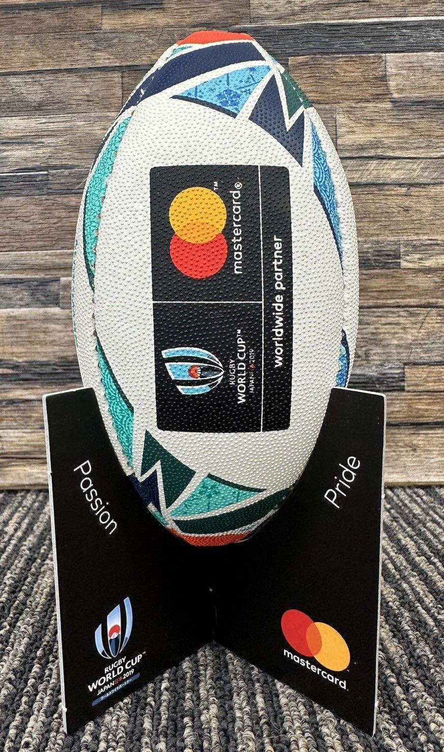 中古品】ラグビー ワールドカップ 2019 オフィシャルボールミニ