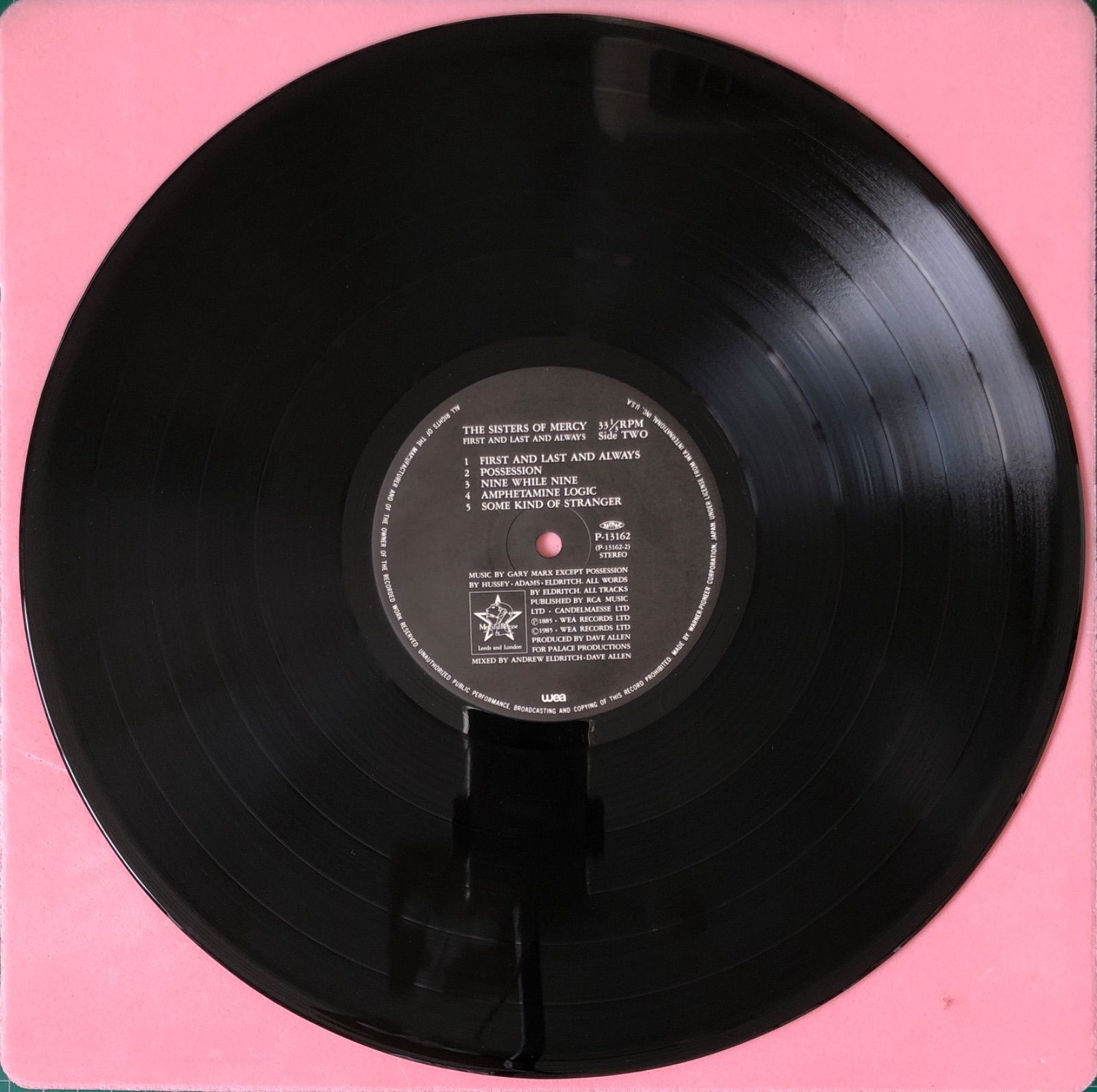 洋LP】シスターズ・オブ・マーシー（THE SISTER OF MERCY）『マーシー